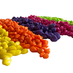 Bền nhuộm đầy màu sắc sỏi trong các kích cỡ khác nhau cho vườn hồ cá ngoài trời & công viên trang trí-sinh thái thân thiện không độc hại sỏi - Product Image 3