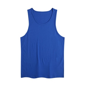 Essential Solid Color Cotton Men's Tank <b>Top</b> Breathable & Quick Dry Ultra-Soft for <b>Layering</b> or Casual Summer Wear - Product Image 1