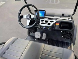 Nouvelle voiturette de <span class=keywords><strong>golf</strong></span> électrique tout-terrain 48V à 6 places, bus touristique personnalisé à 6 places et mini-voiture à vendre, <span class=keywords><strong>chariot</strong></span> UTV - Product Image 4