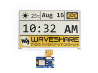 Waveshare papan Driver e-paper Universal dengan WiFi SoC espac266 Onboard, mendukung berbagai Waveshare SPI panel mentah kertas
