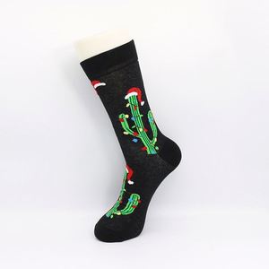 Espectáculo en Vivo # 26 Calcetines de Algodón con Diseño de Cactus, Divertidos, Originales y Lindos, para Regalo de Navidad - Product Image 2