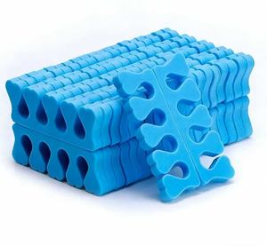 Beautiful Feet Hands <b>Toe</b> Isolator Nail Art <b>Toe</b> <b>Divider</b> Foot Clamp Cotton Disposable Japanese style Nail Isolator Sponge - Product Image 1