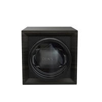 2025 Producto de tendencia Bobinadora de reloj de viaje portátil Bobinadora de reloj de madera de lujo Caja individual para reloj
