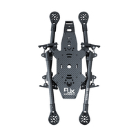 Kit de châssis pliable en fibre de carbone RJXHOBBY A6 15 pouces pour drone de course FPV RC