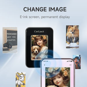 Nouveau design intelligent NFC personnalisé bricolage <span class=keywords><strong>Photo</strong></span> E écran d'encre affichage magnétique porte-monnaie étui de téléphone support pour <span class=keywords><strong>iPhone</strong></span> 16 15 Pro Max <span class=keywords><strong>14</strong></span> - Product Image 4