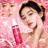 Tonique Moussant au Collagène PDRN Y, Hydratation Profonde, Masque Visage Apaisant à Micro-Bulles, Essence de Collagène PDRN pour l'Élasticité et le Repulpant