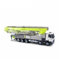 Camion pompe à béton haute pression ZLJ5330THBJE 49X-6RZ pour les grands chantiers et le coulage de fondations
