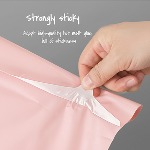 CFC Low MOQ Precio de fábrica Entrega rápida Venta al por mayor especial Impermeable Color Rosa HDPE Express Sobre de plástico Bolsa de embalaje de polietileno - Product Image 1