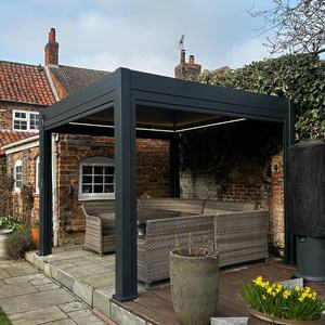Pergola <span class=keywords><strong>de</strong></span> <span class=keywords><strong>jardin</strong></span> en aluminium blanc premium <span class=keywords><strong>6x3</strong></span>, structure <span class=keywords><strong>de</strong></span> gazebo pour terrasse, <span class=keywords><strong>abri</strong></span> durable à faible entretien - Product Image 5