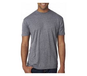 Col en V personnalisé hommes coton Spandex serré Slim Fit t-shirts en vrac - Product Image 3