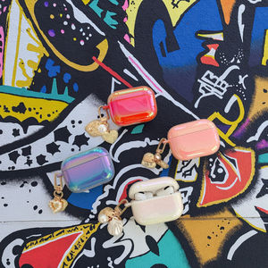 Air Pods Pro Estuche de carga de segunda/tercera generación-Edición transparente de moda Compatible con carga inalámbrica <span class=keywords><strong>IOS</strong></span> 16 - Product Image 4