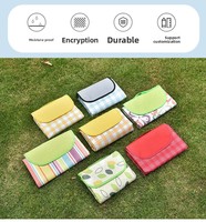 Vente en gros de couvertures de pique-nique personnalisées, grandes couvertures de plage anti-sable et imperméables, portables pour le camping et les voyages, et tapis de jeu