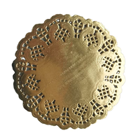 Napperons ronds en papier blanc de qualité alimentaire, napperons en dentelle pour la décoration de gâteaux et de desserts, vente en gros