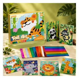 Kit de Pegatinas Portátiles con Diseño Brillante para Niños, Set de Actividades Creativas, Sin Pantalla, para la Escuela, Viajes, Fiestas - Product Image 1