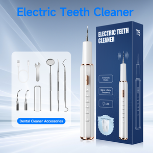 Curvy Moon T5-HM Dispositivo Portatile Ricaricabile per Pulizia Dentale, Sbiancante e Rimozione Tartaro, Cura Orale ad Ultrasuoni Impermeabile - Product Image 1