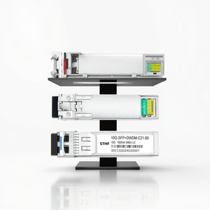 الألياف البصرية 10G SFP مع 80 ٤١ بيدي 1270 نانومتر/1330 نانومتر جهاز إرسال واستقبال LC عالي الأداء من الألياف البصرية" - Product Image 4
