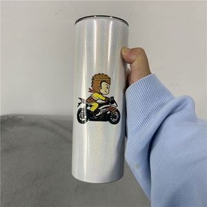Vaso Térmico Recto de 20oz para Sublimación con Purpurina, Sin BPA, Aislamiento Absoluto, Taza de Café, Envío desde Almacén de EE. UU. - Product Image 5
