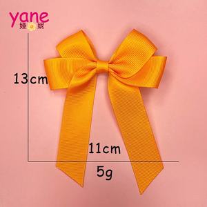 Heiß begehrte Satinband-Haarspange mit 11 cm Schleife, Mädchen-Accessoire, Dekoration - Product Image 2