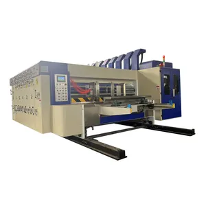 automatic flexo printing slotting die cutting machine