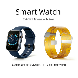 Montre connectée OEM personnalisée, circuit imprimé flexible FPC, polyimide, ultra-mince, simple/double couche, capteur <span class=keywords><strong>de</strong></span> fréquence cardiaque - Product Image 1