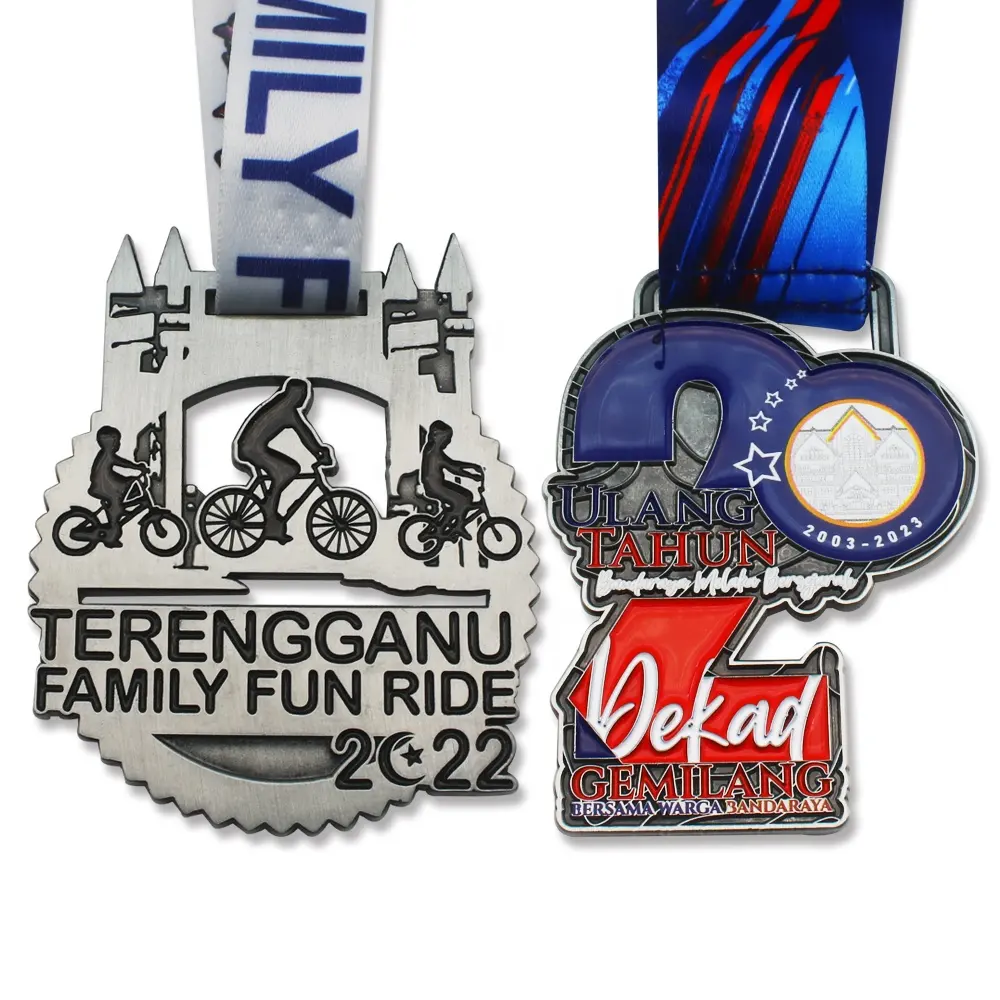 3d gold award marathon running sport custom medals sports metal blank