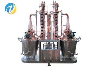 80Lホットセールミニ蒸留器エルベアロマティックマシンジン蒸留静止装置ローズウォーター蒸留器
