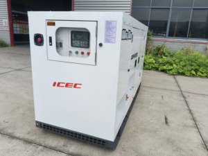 Générateur diesel ultra silencieux 15 kVA 12 kW triphasé refroidi par eau avec alternateur sans balais 100 % cuivre pour alimentation de secours commerciale - Product Image 3