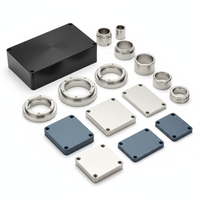 Boîtier de module optique usiné CNC de précision, communication de données haute vitesse, boîtier en aluminium, service OEM