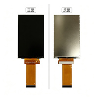Panel LCD TFT 3,97 Inci yang Sesuai RoHS dengan Antarmuka SPI-RGB Resolusi 480x800 Kabel Fleksibel FPC untuk Dasbor Sepeda Motor