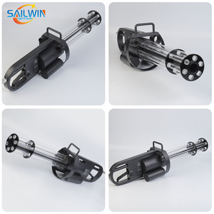 Pistola de CO2 LED Sailwin tipo <span class=keywords><strong>Gatling</strong></span>, control manual, para efectos especiales en escenarios, DJ, bares, fiestas y discotecas. - Product Image 6