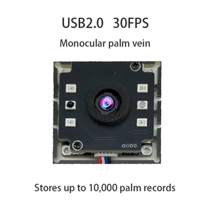 โมดูลควบคุมการเข้าถึงด้วยไบโอเมตริกซ์แบบตาเดียว LLGCAM พร้อมกล้องสแกนลายเส้นเลือดฝ่ามือสำหรับมองเห็นในเวลากลางคืน รองรับการชำระเงินผ่าน POS - Product Image 2