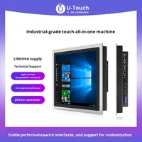 U-Client Touch Control 10.4/10.1/13.3 pouces Machine de marquage laser à fibre à ajustement complet Écran tactile capacitif 6 Go de RAM 128 Go de stockage