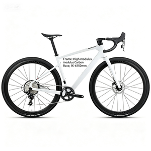 Bicicleta de Gravel de Fibra de Carbono, 13 Velocidades, Cambio Electrónico Inalámbrico, Bicicleta de Montaña 700C, Frenos de Disco Hidráulicos, Aventura, Confort - Product Image 5