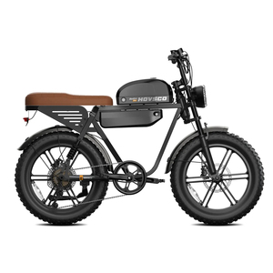 R8 <span class=keywords><strong>Ultra</strong></span> Elétrica Retro Ciclomotor Suspensão Completa Ciclo Elétrico 7 velocidades E-bike Freios Hidráulicos de Bateria Dupla - Product Image 3