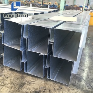 U Shape Thủy Lợi Mưa Bê Tông Hồ Bơi Trồng Máng Xối Trang Trí Lưới Mái Giá Uốn Máy Thủy Canh Hiện Đại - Product Image 2