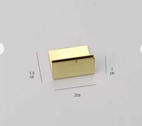 Porte-mémo cube en laiton massif de 2 cm, support de carte de visite minimaliste en métal, décoration de bureau et porte-carte de place pour mariage