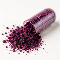 Complément alimentaire pour adultes OEM, capsules de resvératrol, berbérine, extrait de pépins de raisin, extrait d'aubépine pour des bienfaits antioxydants et anti-âge