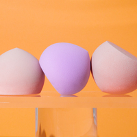 Éponges de maquillage sans latex, fond de teint végétalien doux et mignon, éponge de beauté en forme de pêche, vente en gros