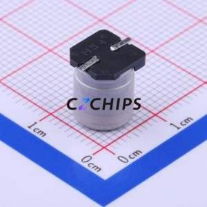 Condensateur électrolytique en aluminium SMD EEEHA0J331P, SMD, D8xL10.2mm 330uF 20% 6.3V 230mA-120Hz - Product Image 2