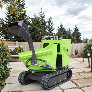 รถดัมพ์ขนาดเล็กจากจีน 650 กก. รถตักตีนตะขาบ ยกของได้ด้วยระบบกรรไกร เกียร์ประสิทธิภาพสูง เครื่องยนต์ฮอนด้า ปั๊มคาวาซากิ รับประกัน 1 ปี - Product Image 6