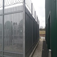 Barra Plana Galvanizada en Caliente de 2.5 mm de Espesor para Cercas de Seguridad en Sitios Industriales