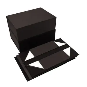 制造廉价定制豪华花式纸包装葡萄酒礼品盒，批发纸板可折叠磁性单酒盒