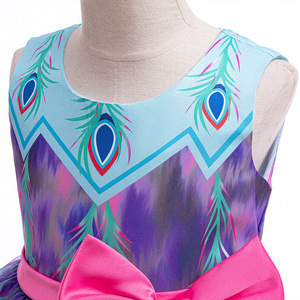 Abito da ballo per bambine e ragazze vestito in maschera Costume da principessa di Halloween abiti da film e TV IWAJU - Product Image 3