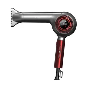 High Speed BLDC Hair Dryer Brushless Motor Professional Salon Blow Dryer Smart Ionic Electric Hairdryer