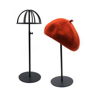 Étagère de rangement pour chapeaux réglable personnalisable en usine Présentoir en métal pour chapeaux de magasins de vêtements - Product Image 1
