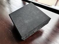 Brique absorbant les vibrations à haute teneur en polymère de taille personnalisée Matériau d'insonorisation pour l'isolation de bâtiments résidentiels Brique standard