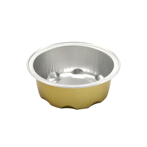 LOKYO récipients pour aliments chauds or soupe bol personnalisé en forme de coeur tasse gobelets en aluminium jetables - Product Image 6