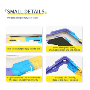 Kickstand giratorio de función práctica, Funda de silicona para PC, armadura de alta resistencia, Funda para tableta, Huawei <span class=keywords><strong>Matepad</strong></span> <span class=keywords><strong>11</strong></span> - Product Image 5