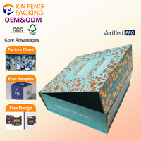 Boîte cadeau OEM 2026 XP, boîte cadeau en papier kraft de luxe, fermeture magnétique rigide, gaufrage mat, feuille d'or, emballage personnalisé