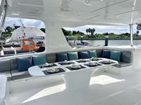 Yacht catamaran de luxe en alliage d'aluminium de 40 pieds Bateau à rames personnalisé de 12.36 m pour 12 personnes fabriqué en Chine